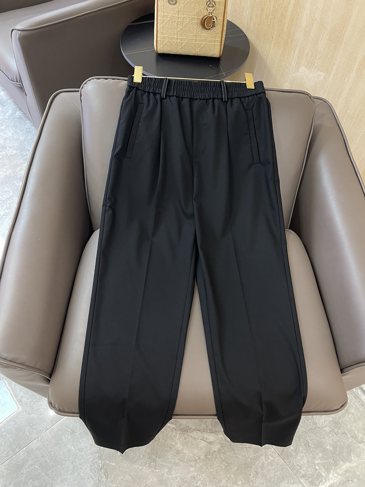 NO:452602,21023798#9S 10M BC Chain Bead Chain Design Suit Trousers Black 36/38,,business suit,alexander wang1986090921023798#9S 10M BC 链条珠链设计 西装料长裤 黑色 36/38,,business suit,alexander wang,Women's clothing