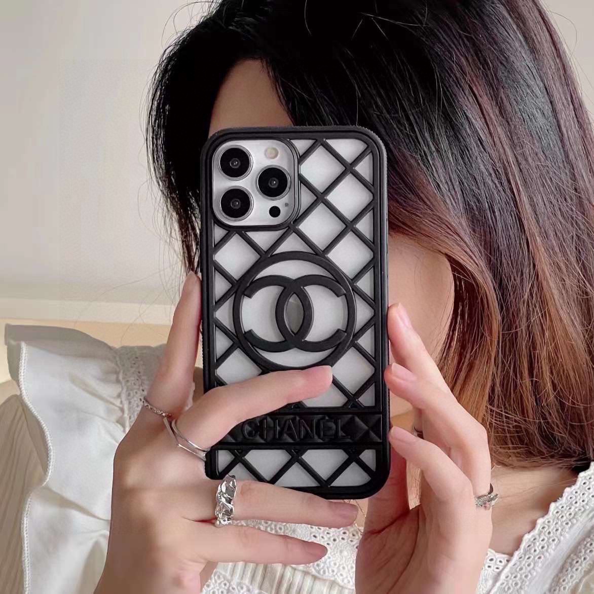 Chanel Phone Case Openwork