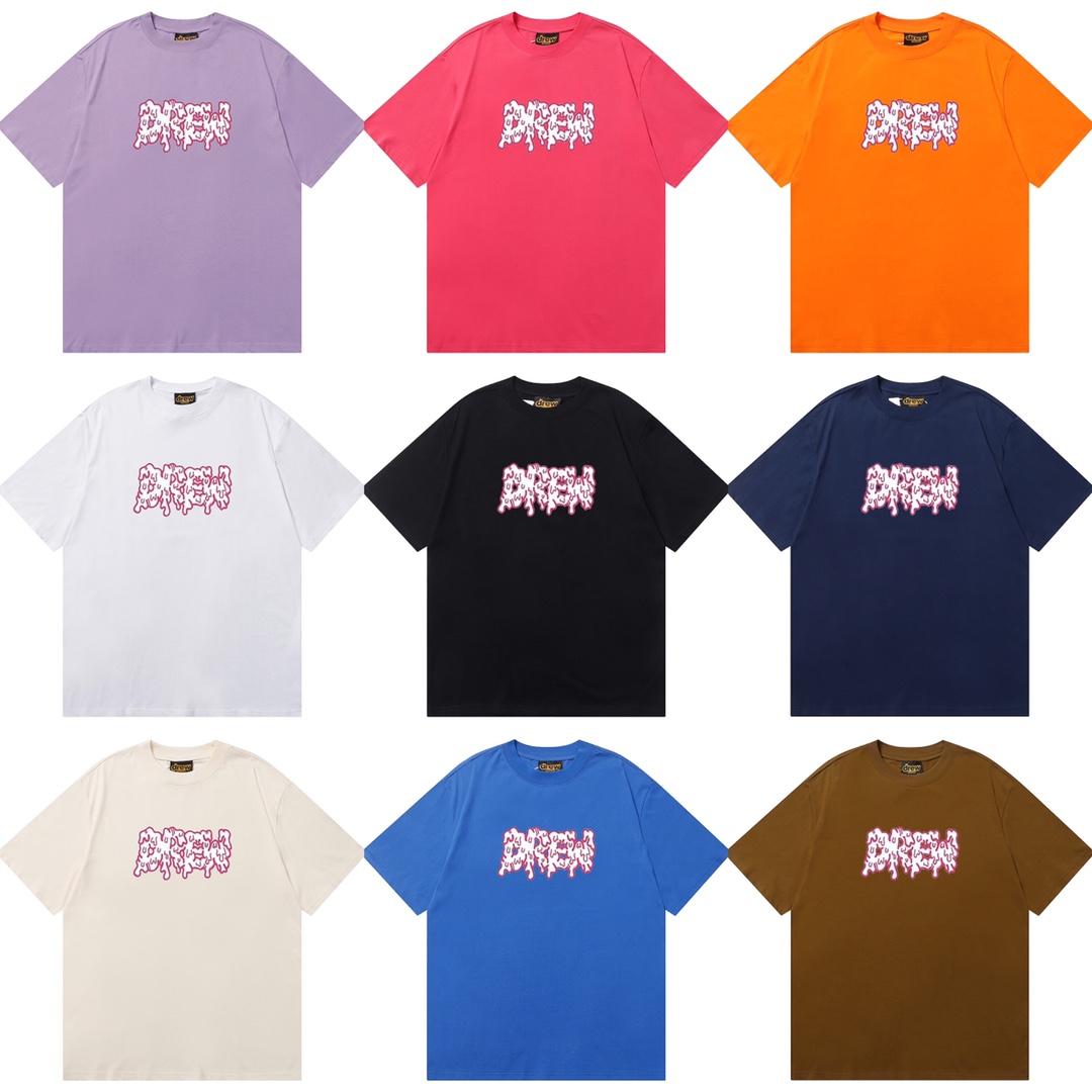 D029 9 colores 2023SS mismo estilo que Bieber, camiseta de algodón puro de corte holgado y estilo urbano con …