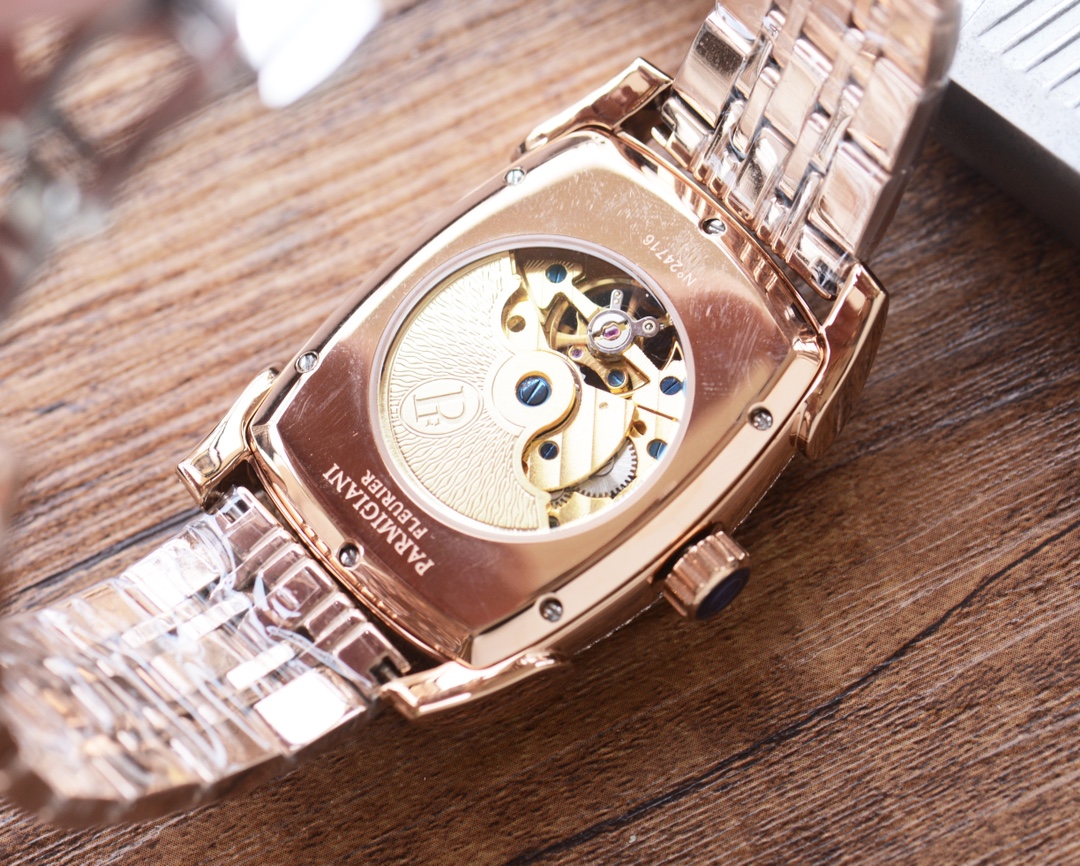 Parmigiani Pamajani: Luxury Steel Watch Upgrade with Automated Mechanical Core - 图片 7