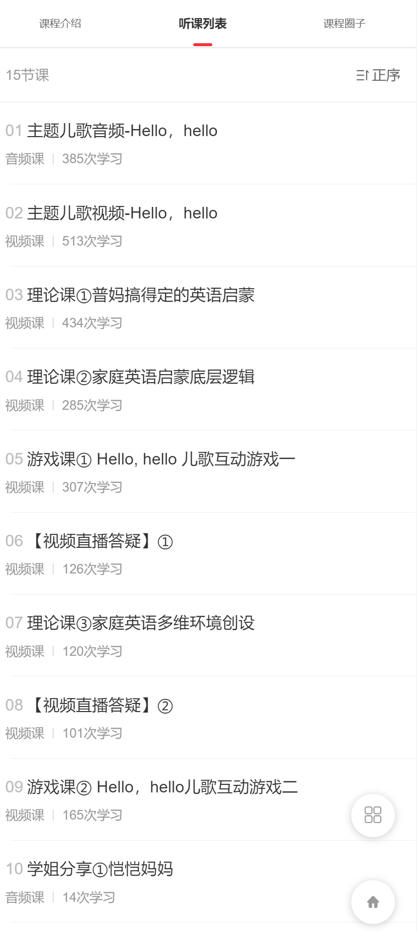 【22[红包]·F0406厚沐5天家庭英语启蒙家长训练营】