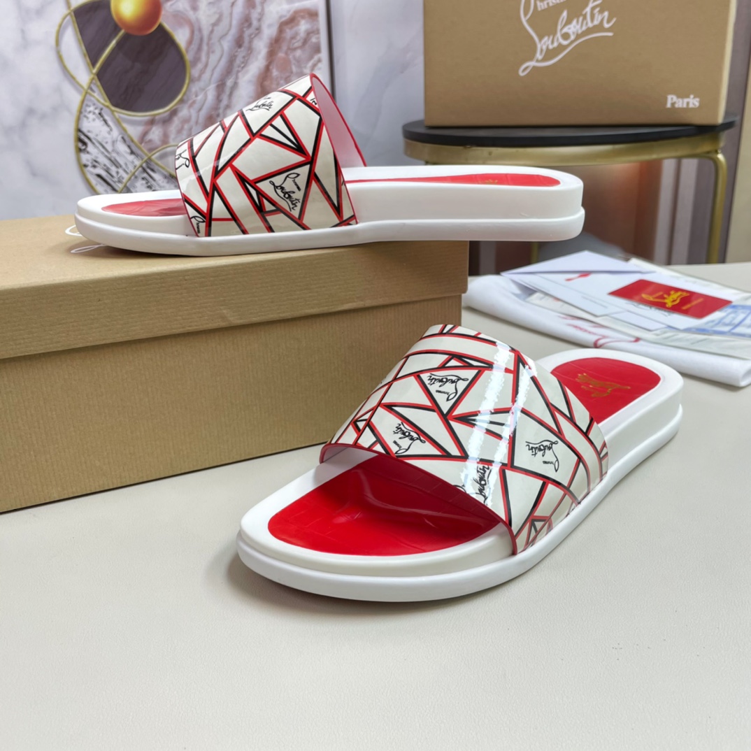 [CL Red Bottom Shoes] P210 tamaño 38-45 zapatillas clásicas de los hombres, el sitio web oficial de 