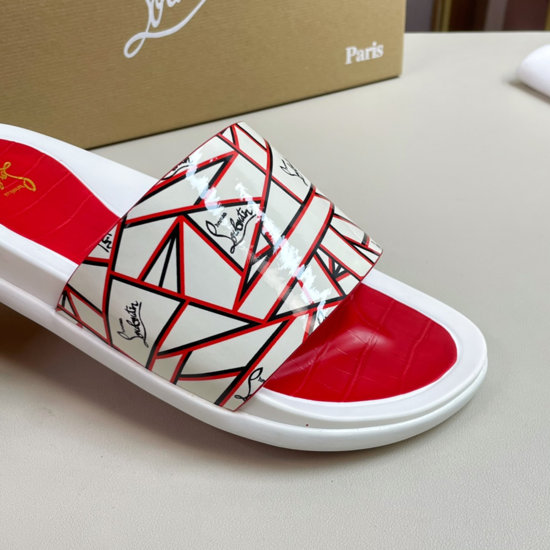 [CL Red Bottom Shoes] P210 tamaño 38-45 zapatillas clásicas de los hombres, el sitio web oficial de 