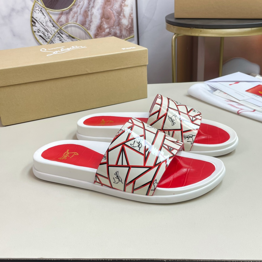 [CL Red Bottom Shoes] P210 tamaño 38-45 zapatillas clásicas de los hombres, el sitio web oficial de 