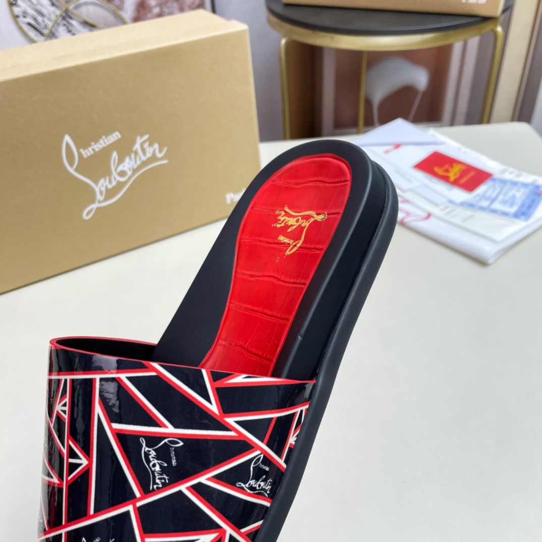 [CL Red Bottom Shoes] P210 tamaño 38-45 zapatillas clásicas de los hombres, el sitio web oficial de 