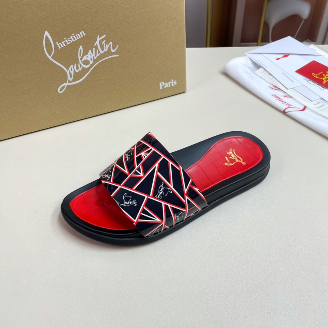 [CL Red Bottom Shoes] P210 tamaño 38-45 zapatillas clásicas de los hombres, el sitio web oficial de 