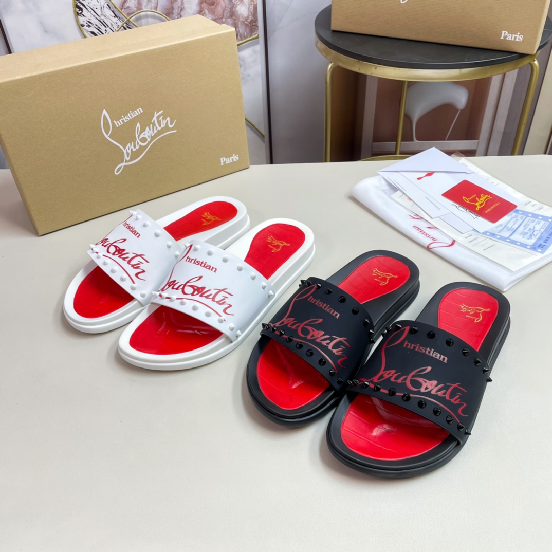 [CL Red Bottom Shoes] P210 tamaño 38-45 zapatillas clásicas de los hombres, el sitio web oficial de 
