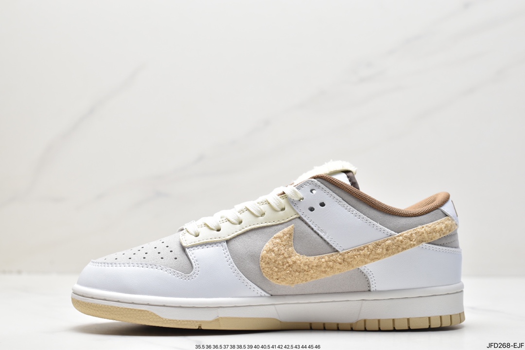 170 耐克Nike SB Dunk Low”Year of the Rabbit”扣篮系列低帮“浅棕米白穗兔”FD4203-211
