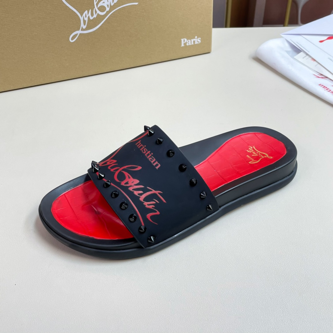 [CL Red Bottom Shoes] P210 tamaño 38-45 zapatillas clásicas de los hombres, el sitio web oficial de 