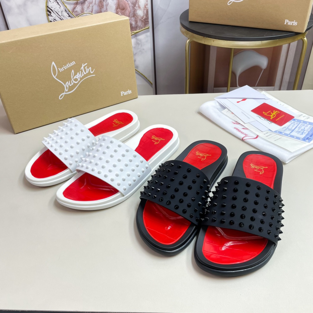 [CL Red Bottom Shoes] P210 tamaño 38-45 zapatillas clásicas de los hombres, el sitio web oficial de 