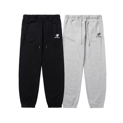 New Balance Perfect Clothing Pants & Trousers Buy Best High-Quality Black Grey Printing Cotton Casual