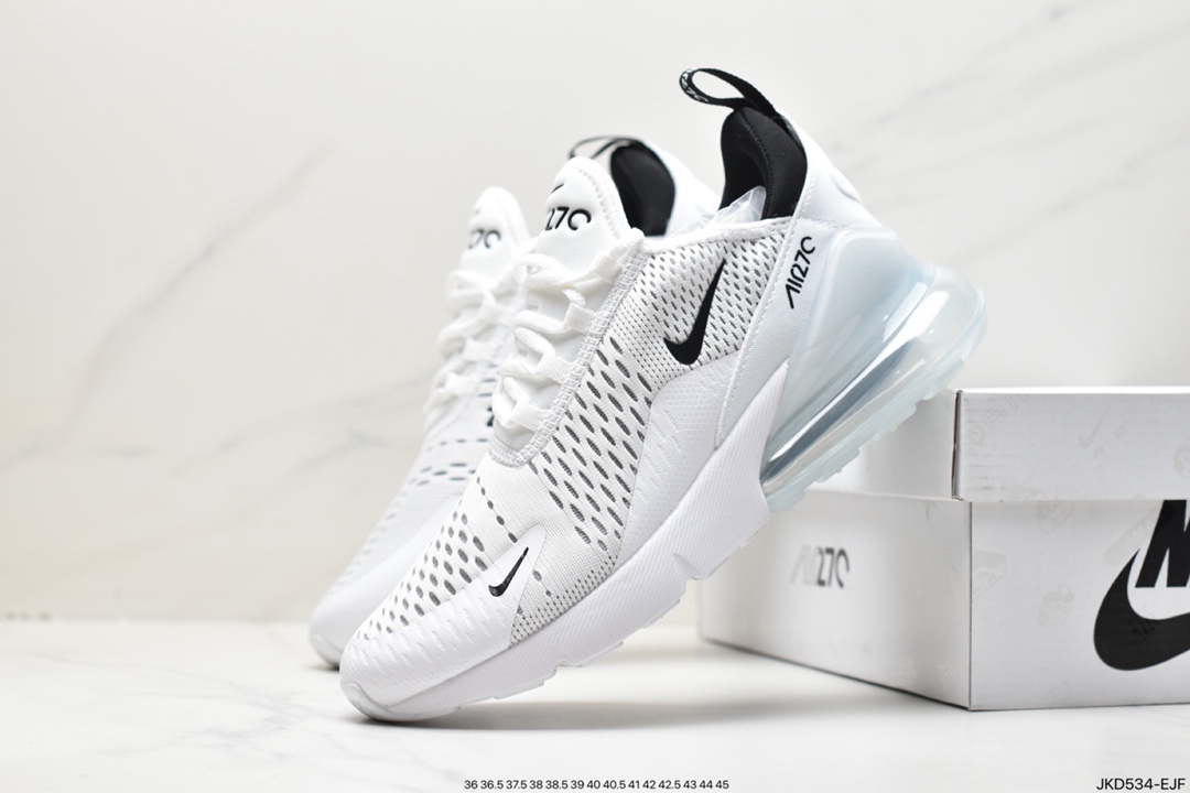 160 Air Max 270 React 瑞亚赛车系列 后半掌气垫百搭运动慢跑鞋 AH8050-002