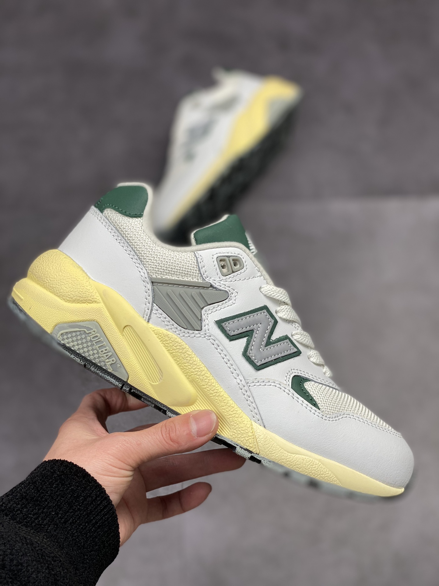 230 【纯原版本 新配色出货】 New Balance NB580 灰绿配色 MT580RCA