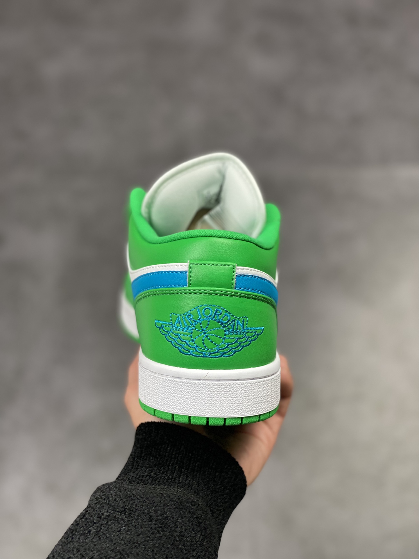 200 Air Jordan 1 Low 白绿蓝脚趾 AJ1乔1低帮休闲板鞋 DC0774-304