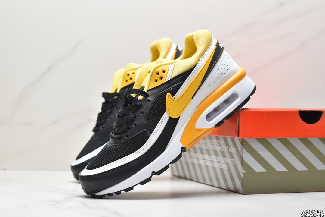 130 耐克Nike Air Max BW OG Persian Violet经典拼接休闲运动跑步鞋 DJ9648-400