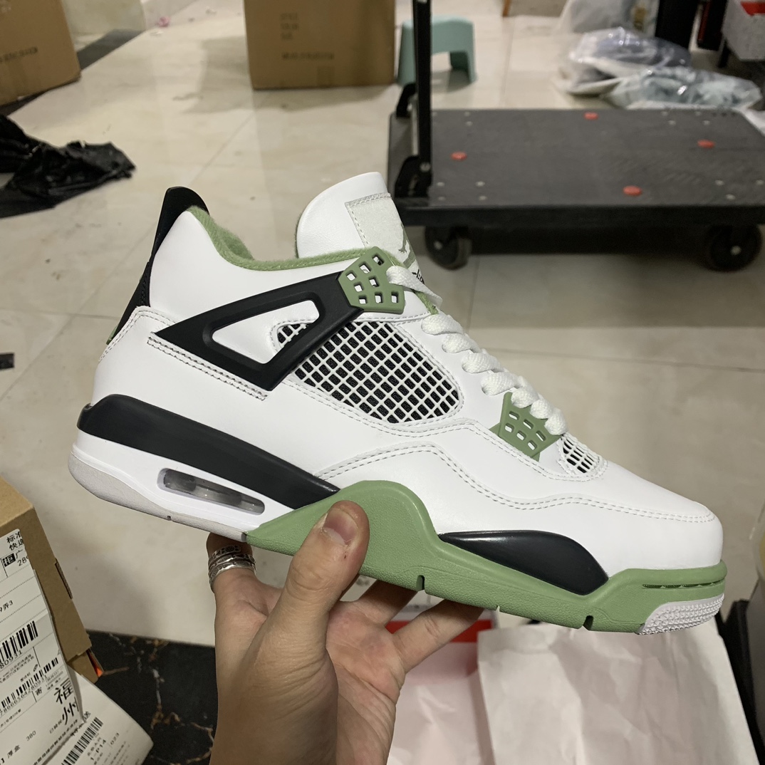 aj4 抹茶绿 发货实拍