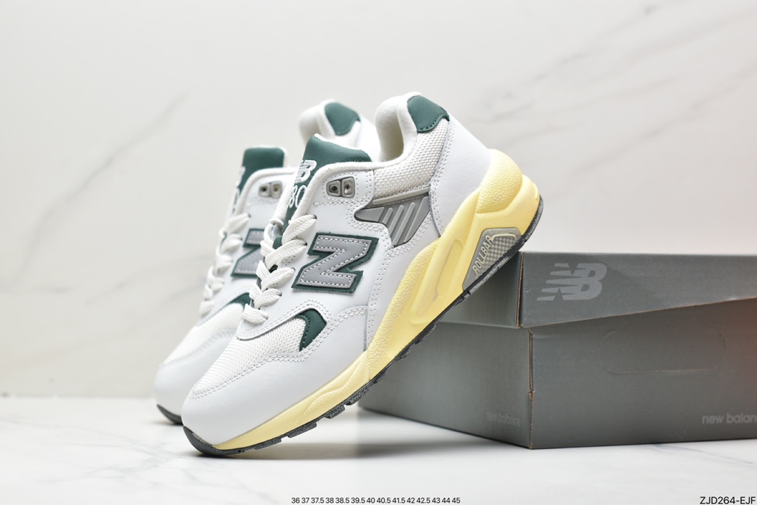 NB New Balance 580 series lightweight retro casual style casual versatile set-foot jogging shoes MT580RCA