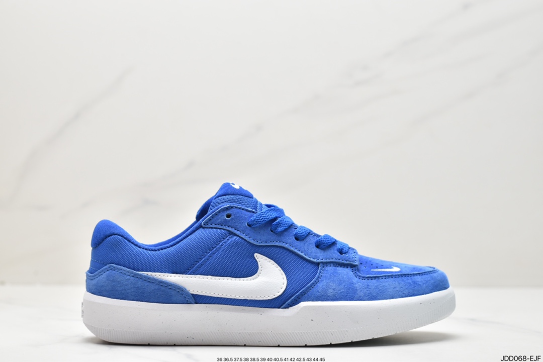 120 全新耐克Nike SB Force 58”Navy/Grey/White/Red”SB空军58系列板鞋“海军蓝灰白红”CZ2959-403