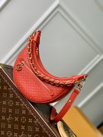 Louis Vuitton Bags Handbags Red Cowhide LV Circle M22594