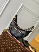 Louis Vuitton Shop
 Bags Handbags Black Cowhide LV Circle M22591