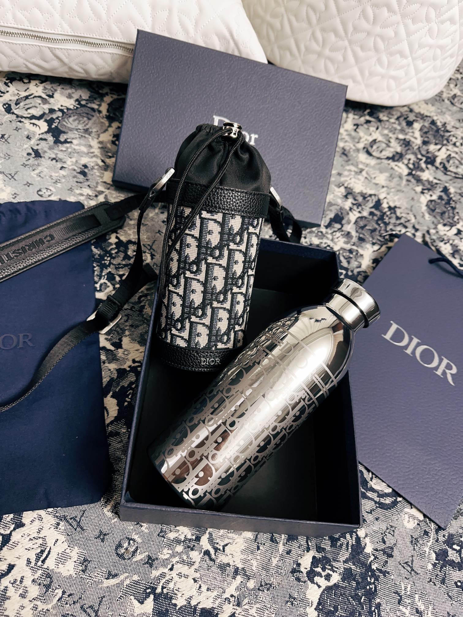 Dior Insulated Water Bottle with Holder - Bag 4