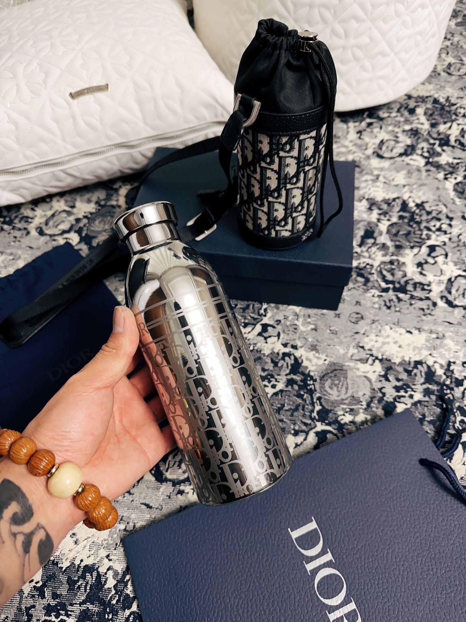 Dior Insulated Water Bottle with Holder - Bag 5