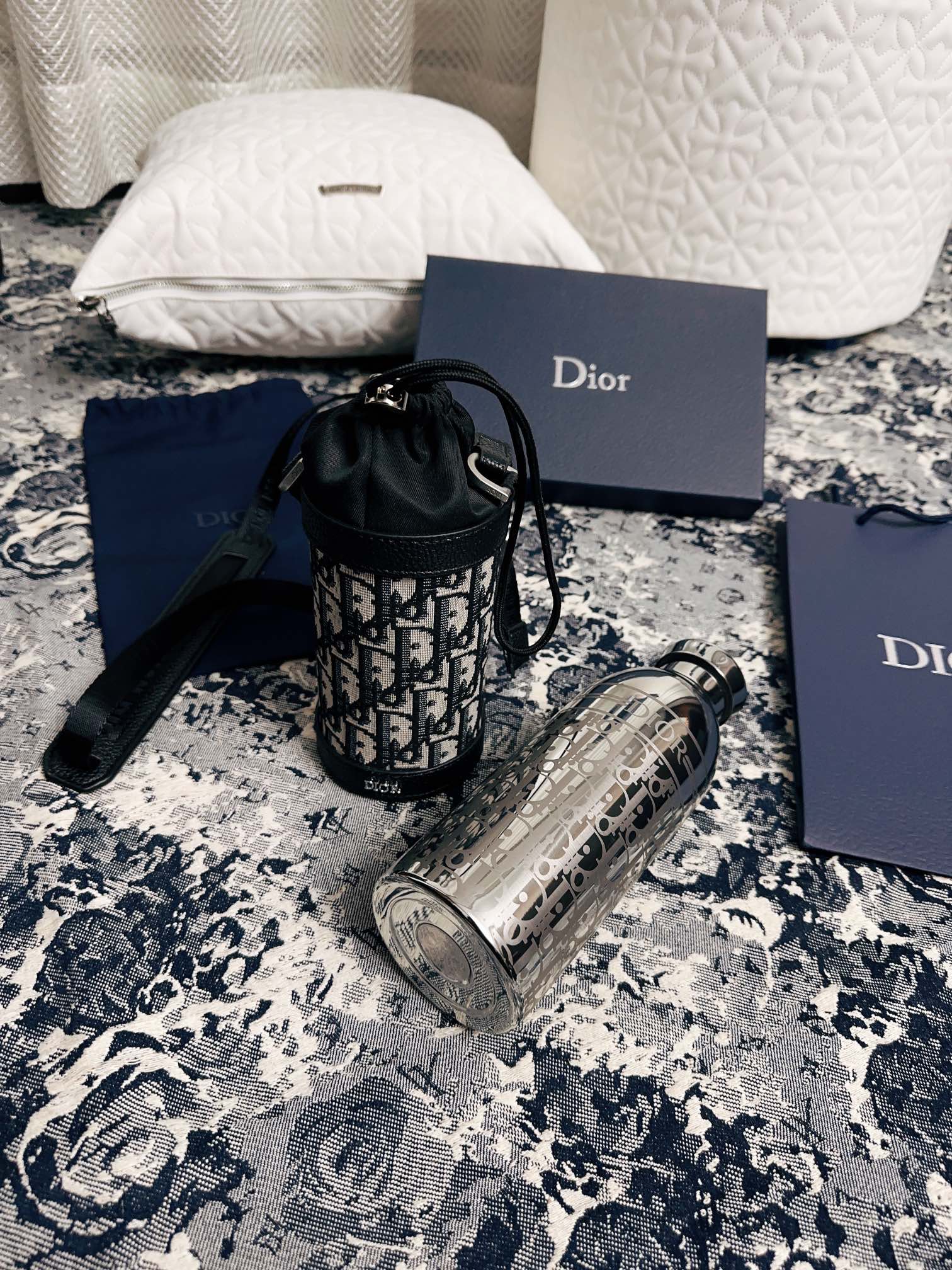 Dior Insulated Water Bottle with Holder - Bag