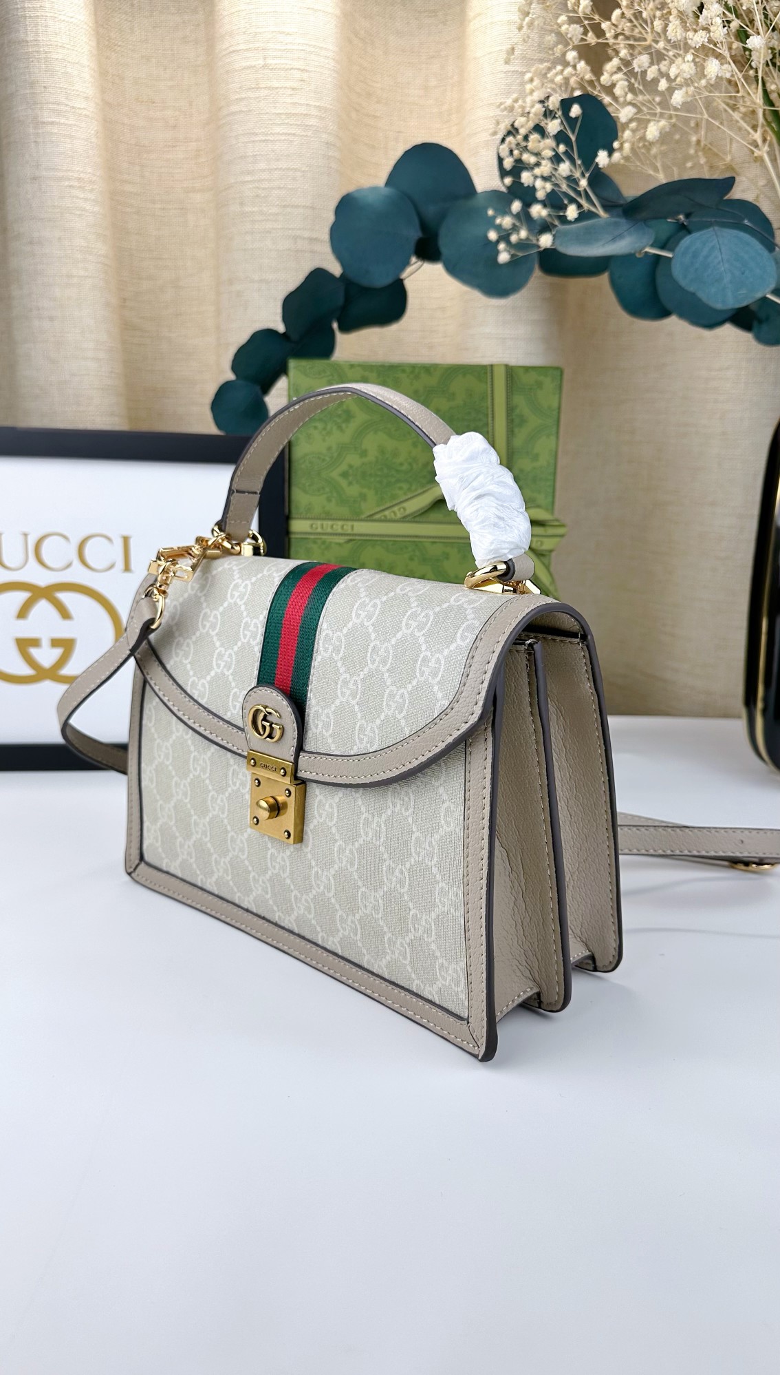 Gucci Ophidiaシリーズ 手提げバッグ エピローグ コレクション