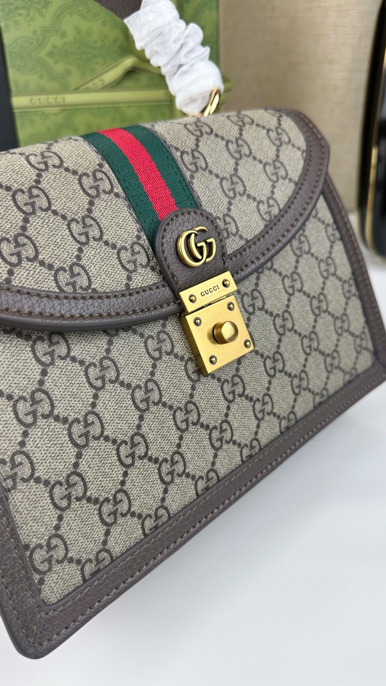 Gucci Ophidia エピローグシリーズ 手提げバッグ 可拆卸肩ベルト付き
