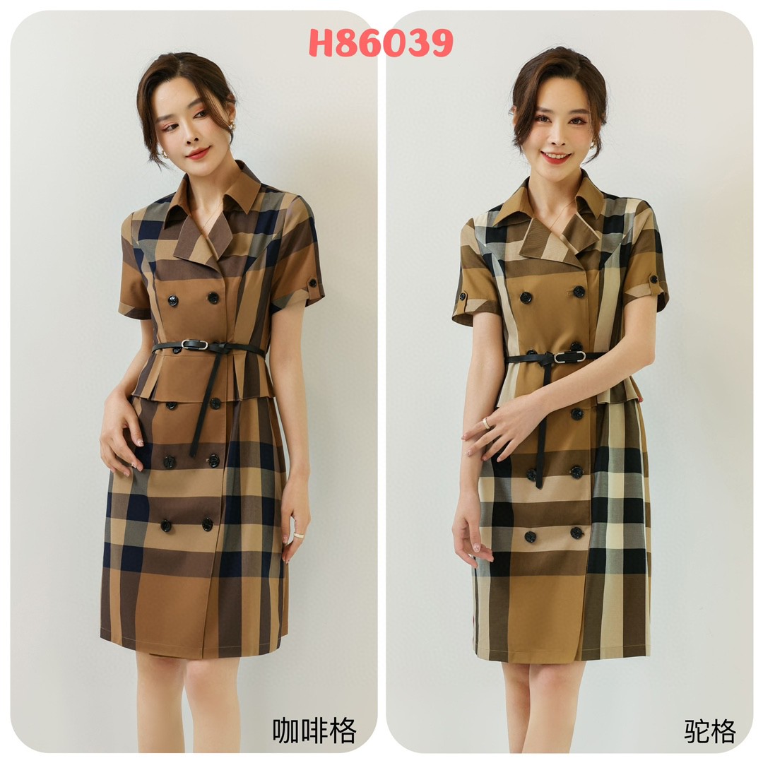Elegant Plaid Dress with Belt - Timeless Style for Every Occasion 7 a1678945244143 6086