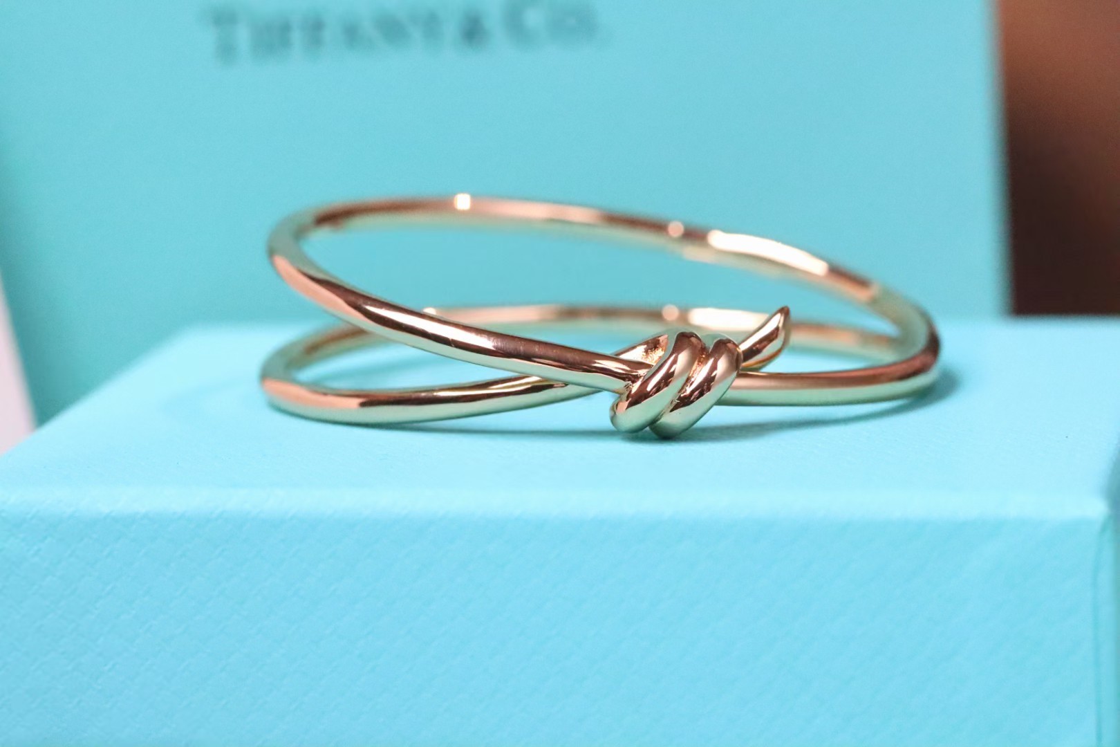 Tiffany & Co. Tiffany&Co. T Knot无钻绳结手镯