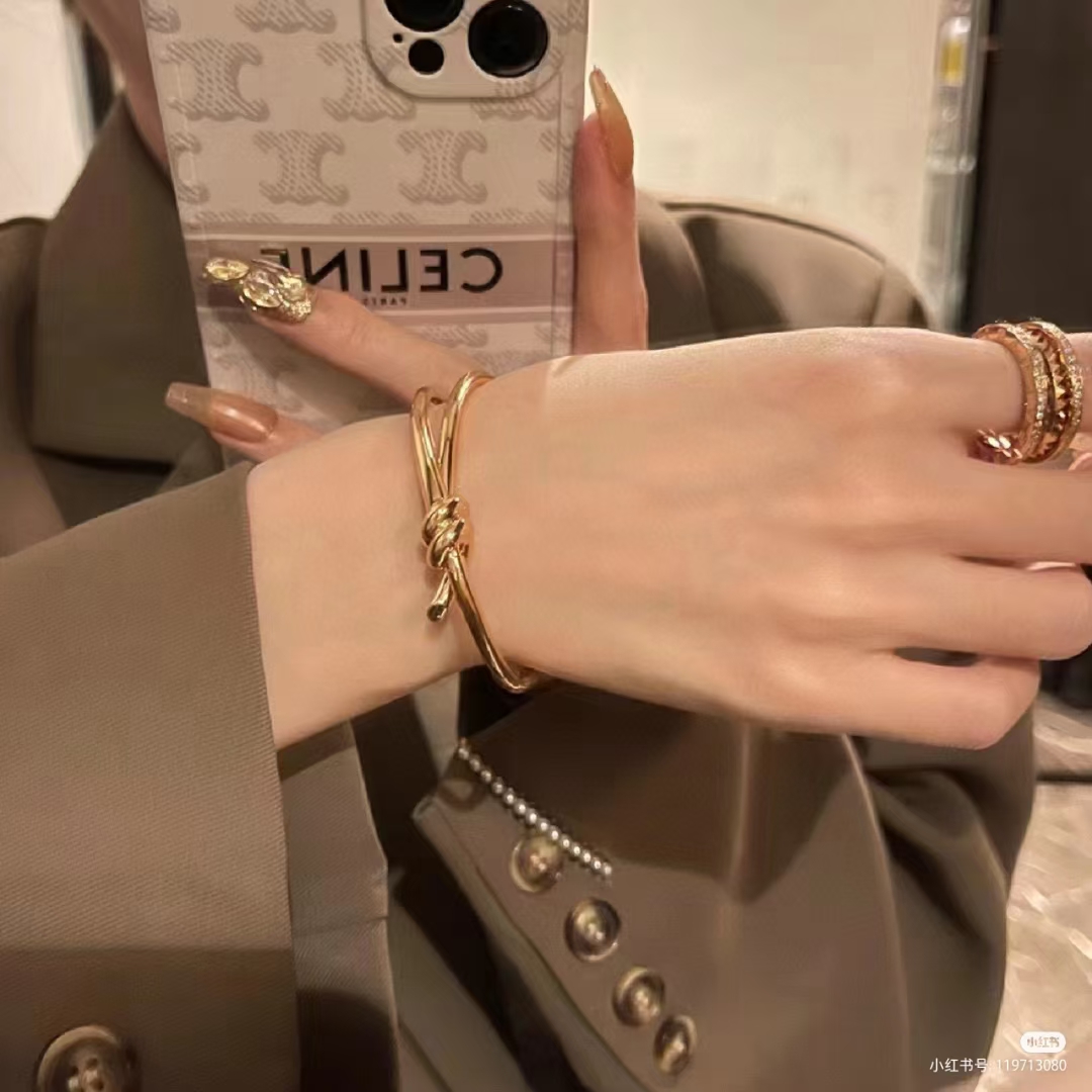Tiffany & Co. Tiffany&Co. T Knot无钻绳结手镯