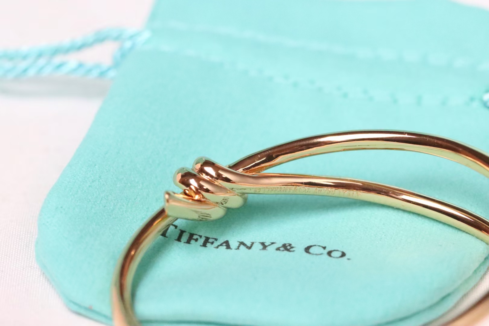 Tiffany & Co. Tiffany&Co. T Knot无钻绳结手镯