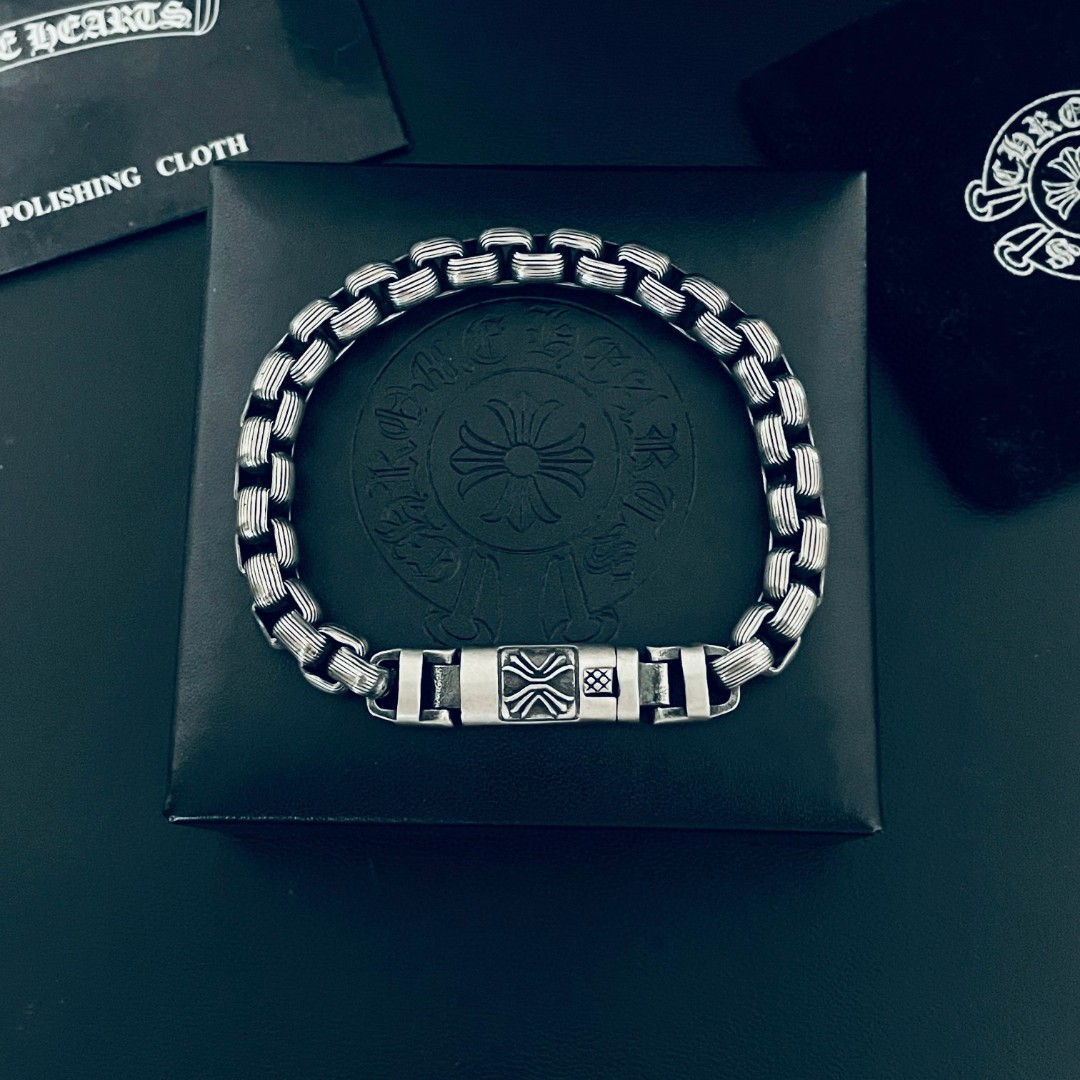 크롬하츠 클래식 크로스 체인 팔찌 상세 이미지 3