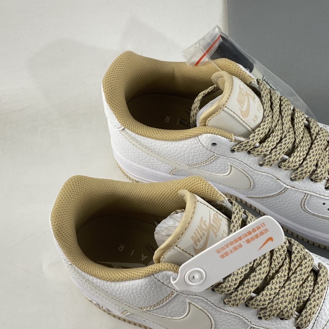 P240 Nike Air Force 1'07 Low 马克线满天星 卡其配色休闲板鞋 DF3266-053