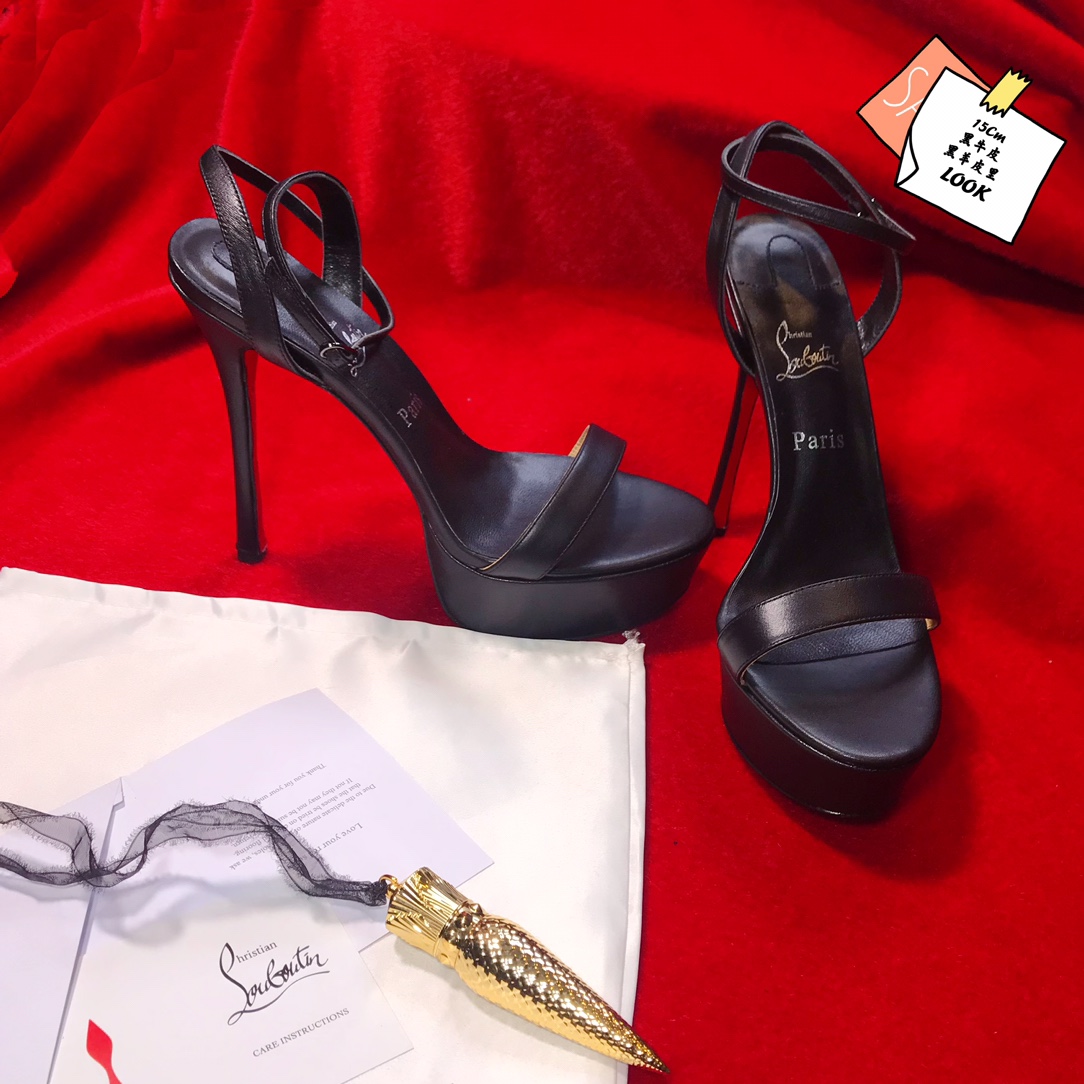 NO:100637,High-end custom spring and summer sandals classic series!  H15Cm, water table: 4Cm, leather large sole, size 35-41. Customized model.-001, black cowhide. Black sheepskin, official website synchronization. Standard European code Pre-sale model Reference:-001 Color: black Material: cowhalf Lining: goat leather Heel height:15Cm Platforms: 4Cm Sole:leather sole Size: EU 35-41 (US 4-11):,,christian louboutin,tom ford,sandals,cowhide,sheepskin,Leather soles19860909高端订制 春夏凉鞋精典款系列！ H15Cm,水台:4Cm、真皮大底,尺码35-41码.订制款.-001,黑牛皮.黑羊皮里,官网同步. 标准欧码 预售款 Reference:-001 Color:black Material:cowhalf Lining:goat leather Heel heigh:15Cm Platforms:4Cm Sole:leather sole Size:EU 35－41（US 4一11) :,,christian louboutin,tom ford,sandals,cowhide,sheepskin,Leather soles,Women's Shoes