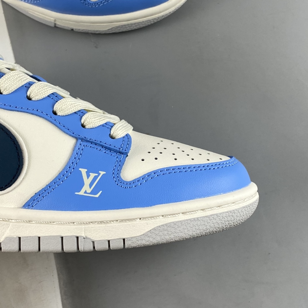 P240 Nike Dunk Low LV联名-蓝精灵 高端定制 SB低帮运动休闲板鞋 FC1688-200