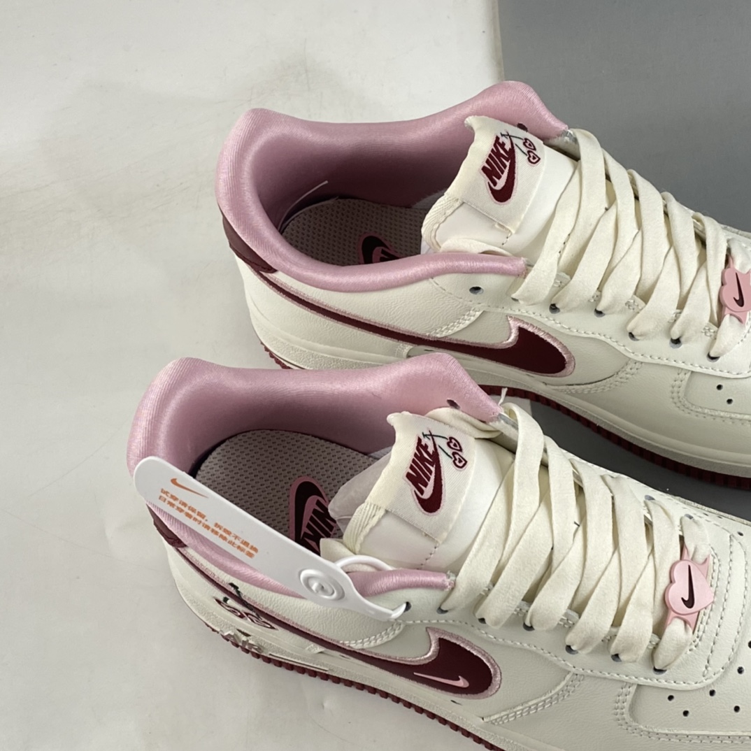 P200 Nike Air Force 1 Low ”Valentine's Day” 樱桃味 板鞋 FD4616-161