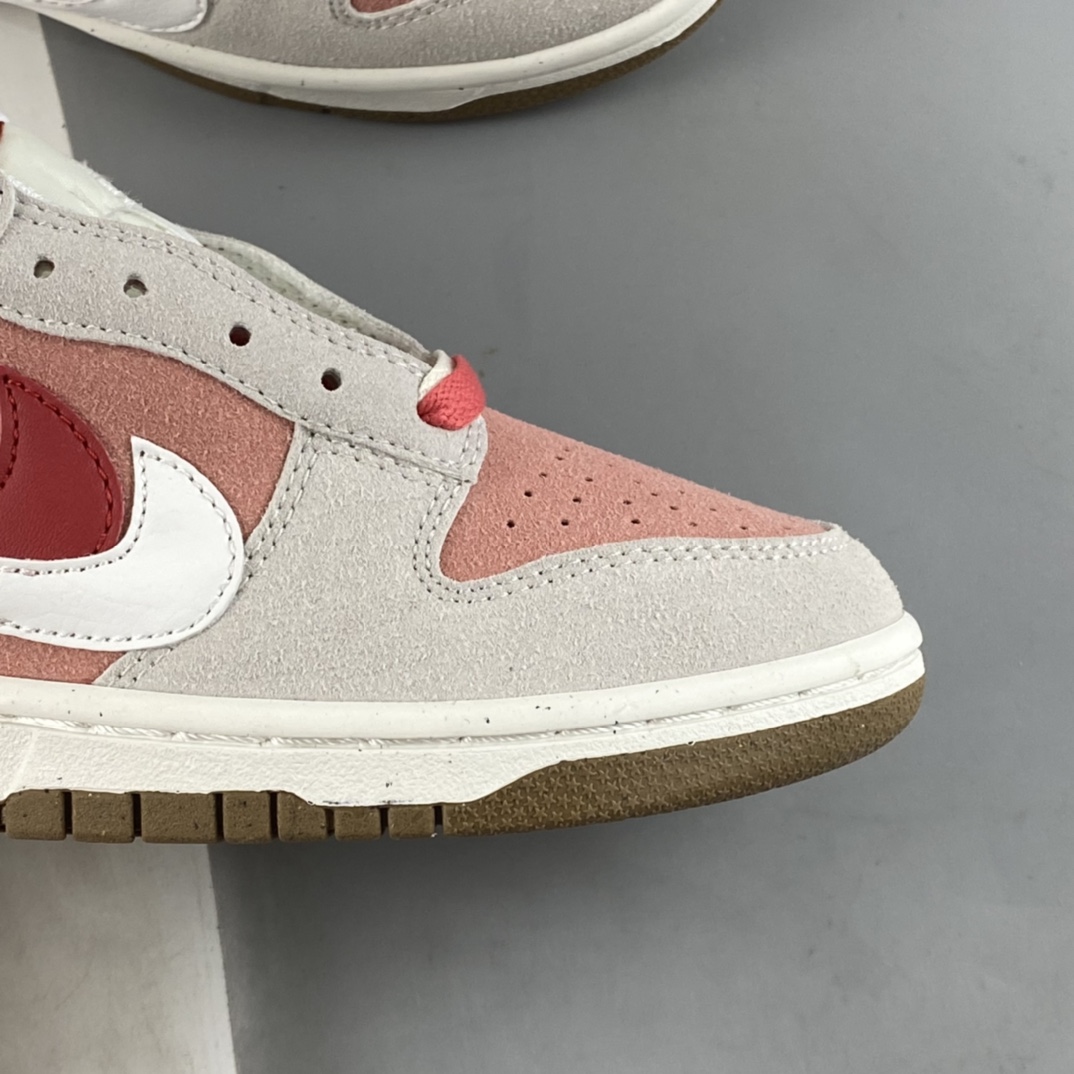 P180 Nike SB Dunk Low SE”85 Double Swoosh/Grey/Pink/Rabbit” 扣篮系列低帮休闲运动滑板板鞋DO9457-117