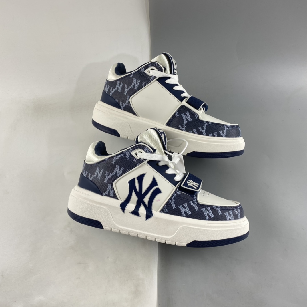 Korea Limited NY American Football Yankees x MLB Chukky Classic Classic Dad Jogging Shoes ”Print Velcro” 3ASXCDN3N (C0002)