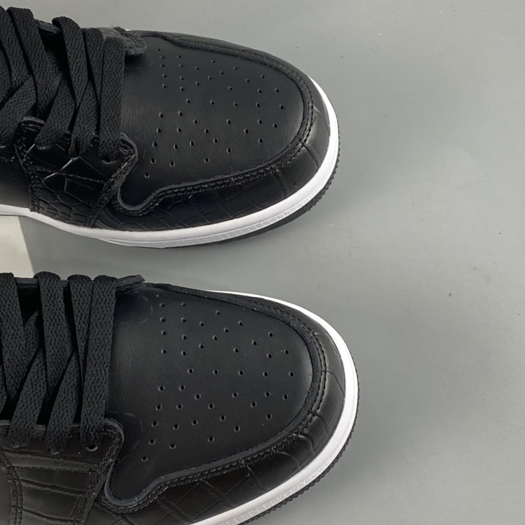 P180 Air Jordan 1 Low Golf ”Black Snake Pattern” AJ1 乔1全新 黑蛇纹 DD9315-003