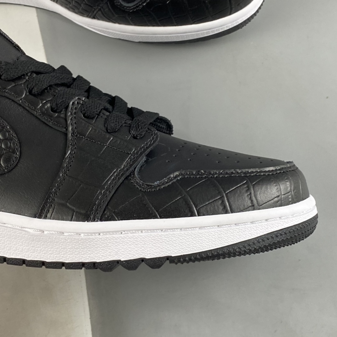 P180 Air Jordan 1 Low Golf ”Black Snake Pattern” AJ1 乔1全新 黑蛇纹 DD9315-003