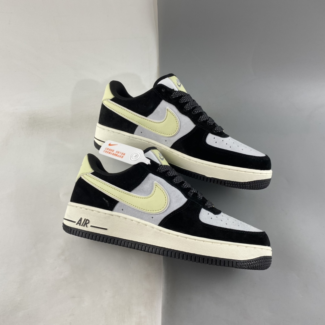 P260 Nike Air Force 1'07 Low 奶油熊猫满天星 麂皮低帮休闲板鞋 DE0023-806