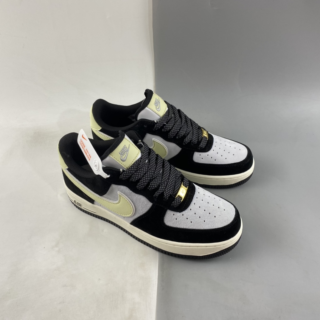 P260 Nike Air Force 1'07 Low 奶油熊猫满天星 麂皮低帮休闲板鞋 DE0023-806