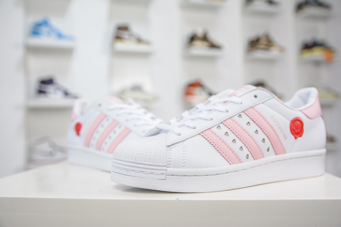 Adidas Originals Superstar new color matching Adidas Originals Superstar classic shell head official website synchronization IE6976