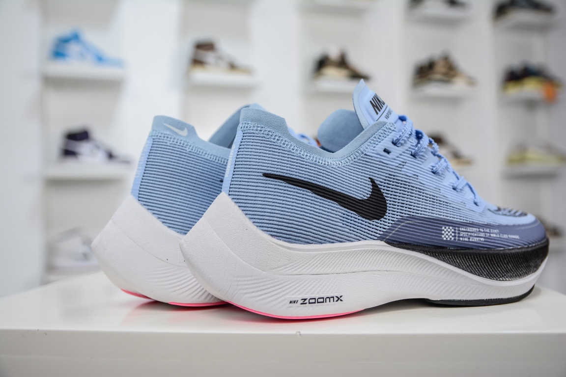 220 Nike ZoomX Vaporfly NEXT% 2”Coconut Milk Ghost Green”慢跑鞋“网纱蓝紫黑”CU4111-401