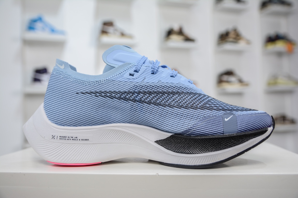 220 Nike ZoomX Vaporfly NEXT% 2”Coconut Milk Ghost Green”慢跑鞋“网纱蓝紫黑”CU4111-401