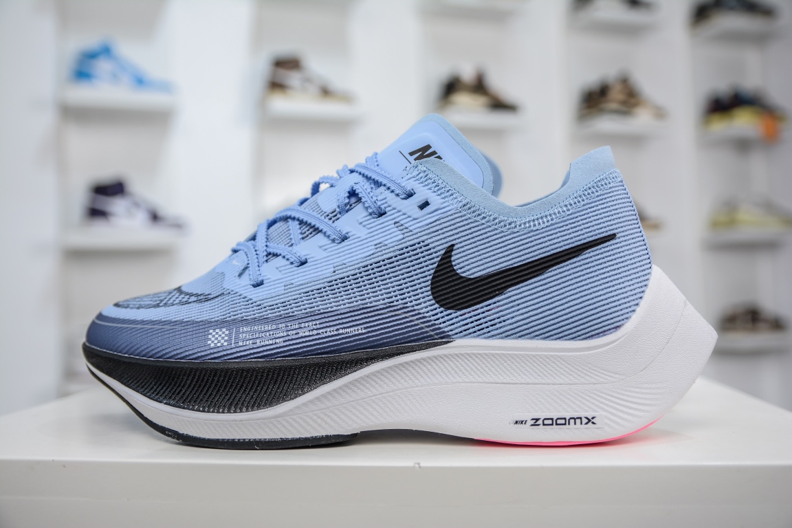220 Nike ZoomX Vaporfly NEXT% 2”Coconut Milk Ghost Green”慢跑鞋“网纱蓝紫黑”CU4111-401