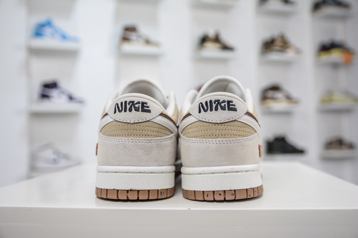280 Nike SB Dunk Low SE 小熊饼干 棕白 双勾Swoosh DO9457-100