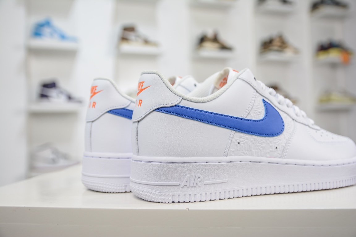 200 Air Force 1 '07 Low 压纹白蓝 FD0667-100